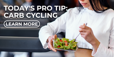 Today's pro tip: Carb cycling
