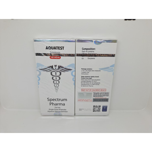 AQUATEST 10 amp 100 mg Spectrum Pharma