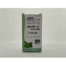 Tadalafil Apcalis-SX 20 mg Oral Jelly 7 sachets