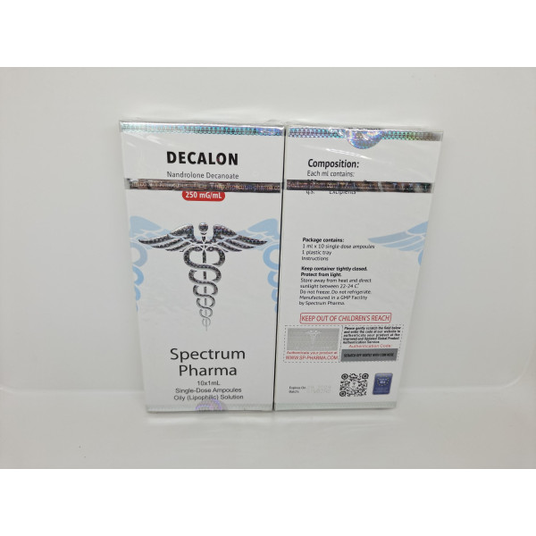 DECALON 10 amp 250 mg Spectrum Pharma