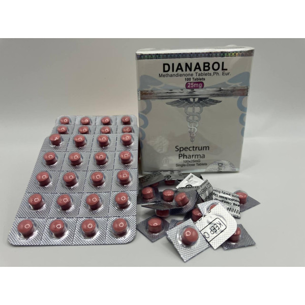 DIANABOL 100 tab 25 mg Spectrum Pharma