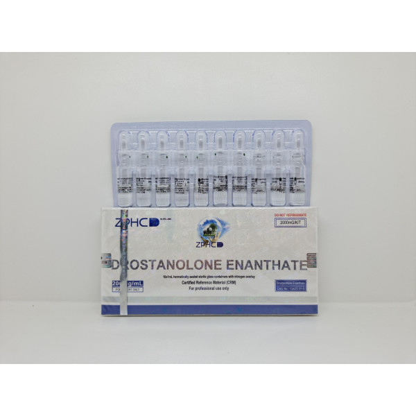 Drostanolone Enanthate 10 amp 200 mg ZPHC