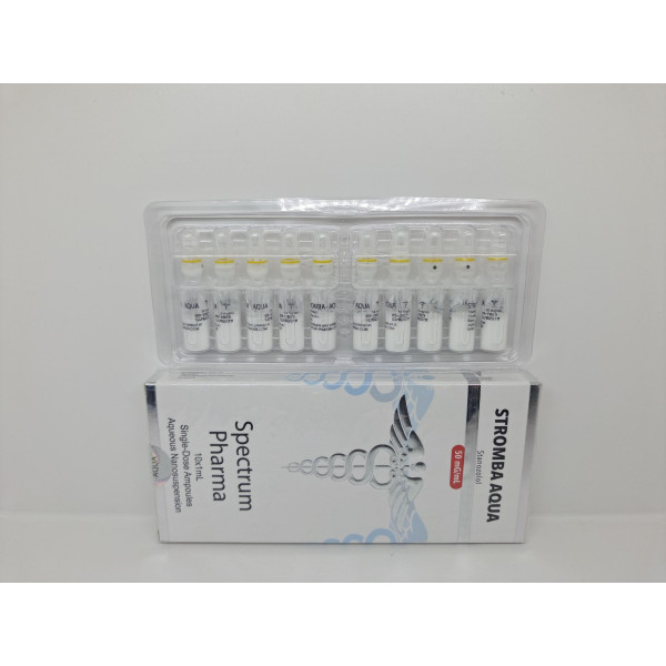 STROMBA AQUA 10 amp 50 mg Spectrum Pharma