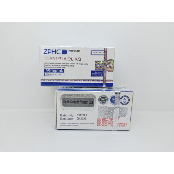 Stanozolol AQ 30 ml 50 mg ZPHC