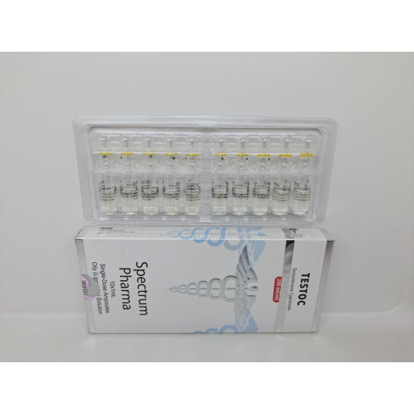 TESTOC 10 amp 200 mg Spectrum Pharma