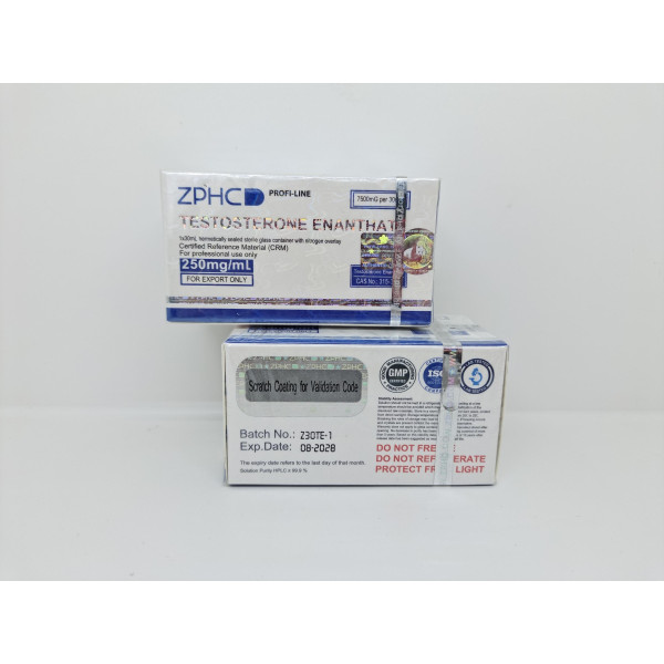 Testosterone Enanthate 30 ml 250 mg ZPHC