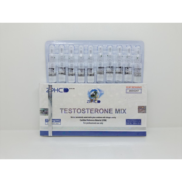 Testosterone MIX 10 amp 250 mg ZPHC