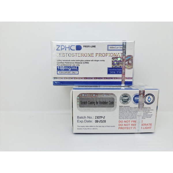 Testosterone Propionate 30 ml 100 mg ZPHC