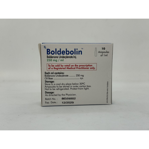 Boldenone BOLDEBOLIN 10 amp 250 mg ALPHA PHARMA