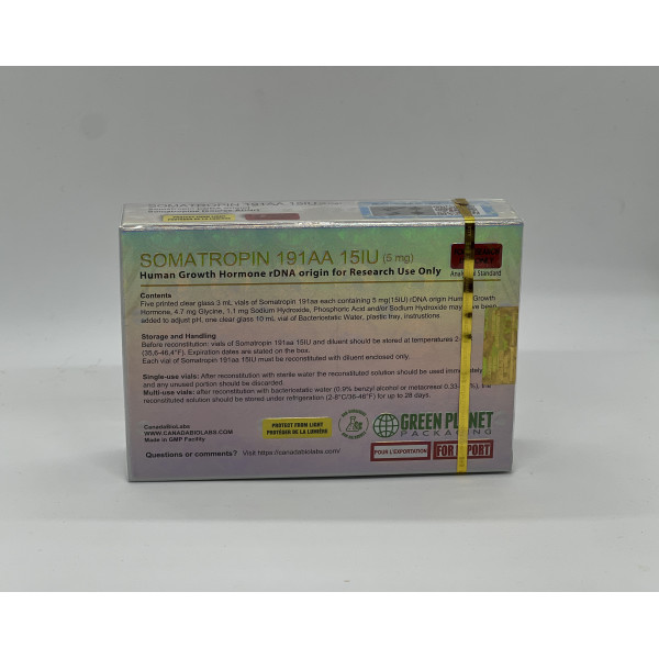CanadaPeptides Somatropin191 75 IU