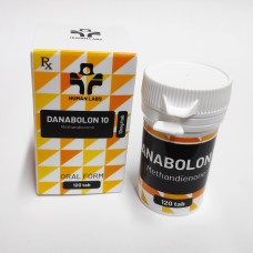 Danabolon 100 tab 10 mg Human Labs