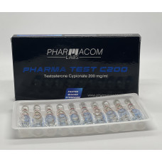 Pharma Test C200 10 amp 200 mg Pharmacom Labs