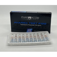 Pharma TEST P100 10 amp 100 mg Pharmacom Labs
