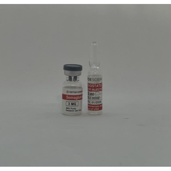 Semaglutide (GLP-1 Analogue) 3mg PeptideSciences