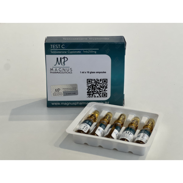 Test C 10 amp 250 mg Magnus Pharmaceuticals