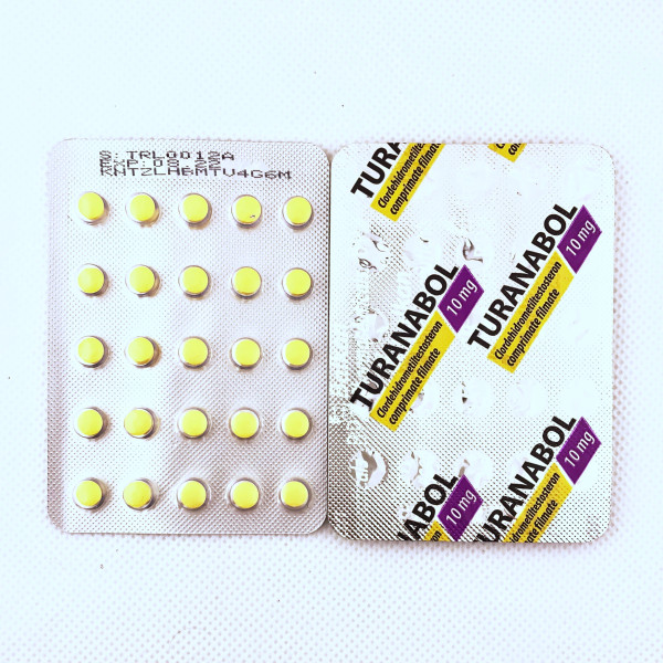 Turanabol 100 tab 10 mg Balkan Pharm